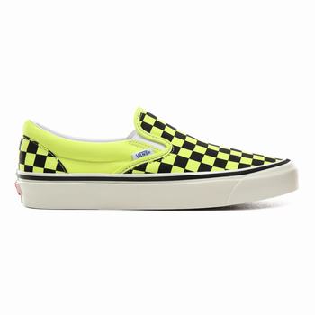 Damske Tenisky Vans Anaheim Factory Classic Slip-On 98 DX Žlté VA20HANFY